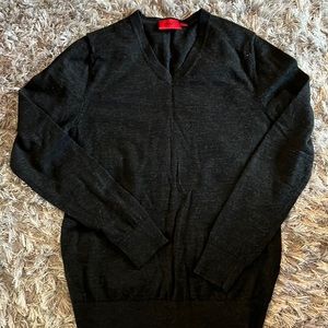 Mens Red Label Hugo Boss V-neck sweater